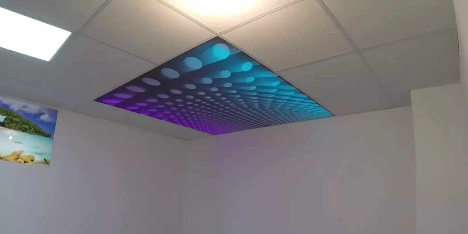 3D натяжной потолок для офиса — Череповец, Ломоносова, 10, фото 1
